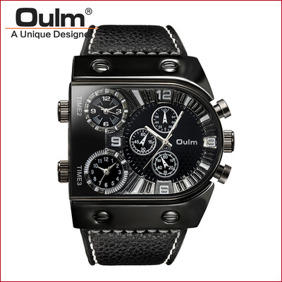 Oulm Watch Leatheroid Belt Aanalog Colorful Quartz PC21 Multi Time Zone Watch Promotion
Oulm Watch Leatheroid Belt Aanalog Colorful Quartz PC21 Multi Time Zone Watch Promotion