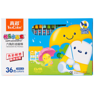 True color (Truecolor) 2486A cool cool hexagonal oil painting stick 36 color / box 2 boxes
True color (Truecolor) 2486A cool cool hexagonal oil painting stick 36 color / box 2 boxes