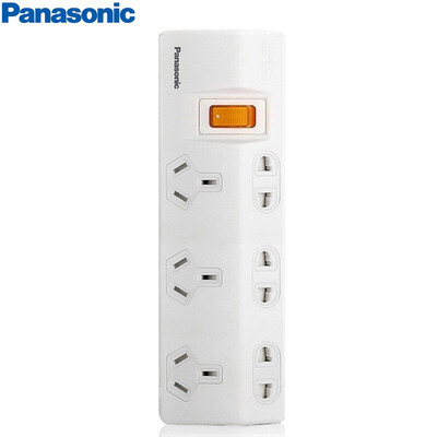 Panasonic (Panasonic) WHC20262W socket six total control row plug board plug board plug row drag board power supply wiring board for 1P air conditioning TV and other white
Panasonic (Panasonic) WHC20262W socket six total control row plug board plug board plug row drag board power supply wiring board for 1P air conditioning TV and other white