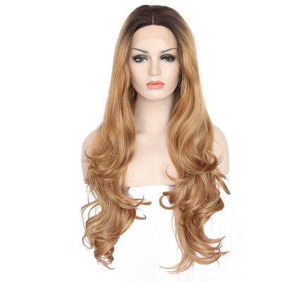 Anogol Long Body Wave Brown Ombre Dark Roots Glueless Peruca Laco Sintetico Natural Hair Wigs Synthetic Lace Front Wig
Anogol Long Body Wave Brown Ombre Dark Roots Glueless Peruca Laco Sintetico Natural Hair Wigs Synthetic Lace Front Wig