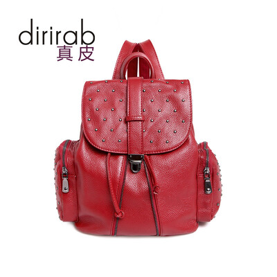 Dirirab Genuine Leather first layer cowhide female backpack shoulder bag female bag fashion wild bag laden bag
Dirirab Genuine Leather first layer cowhide female backpack shoulder bag female bag fashion wild bag laden bag