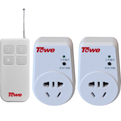 The same as TOWE WS101 D-2 one drag two wireless remote control socket 220V two switches
The same as TOWE WS101 D-2 one drag two wireless remote control socket 220V two switches
