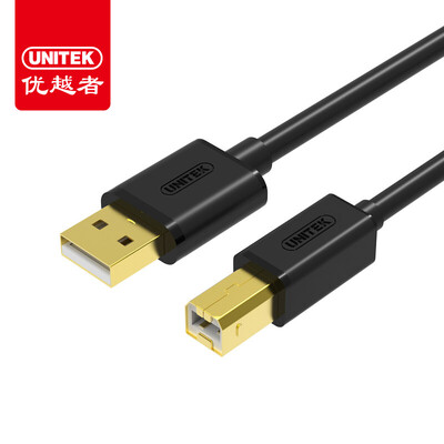 UNITEK high-speed USB printer line 1 meter USB20 square print line AM BM data cable Canon HP Epson HP cable Y-C430EBK
UNITEK high-speed USB printer line 1 meter USB20 square print line AM BM data cable Canon HP Epson HP cable Y-C430EBK