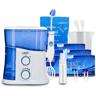 Yiyi) electric shampoo Adult children's nasal care device Pulse nasal irrigation device set (4.5g * 200 packets Nasal salt + measuring cup + stirring rod + temperature paste + spray can) NC60F
Yiyi) electric shampoo Adult children's nasal care device Pulse nasal irrigation device set (4.5g * 200 packets Nasal salt + measuring cup + stirring rod + temperature paste + spray can) NC60F