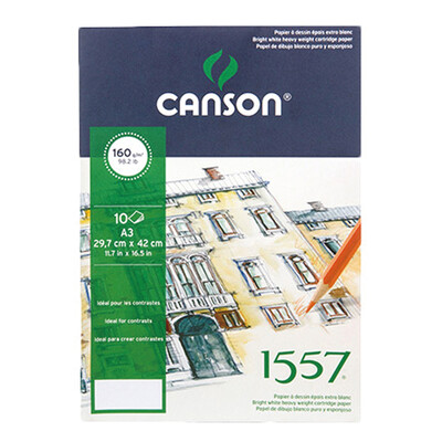 Kansong CANSON 1557 Painting Art Paper Bag Art Paper Sketch Paper 160g A3 297X420mm 10 sheets bag
Kansong CANSON 1557 Painting Art Paper Bag Art Paper Sketch Paper 160g A3 297X420mm 10 sheets bag