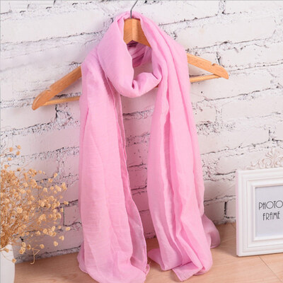 Bai Shangyi special lady casual long scarf spring summer autumn&winter seasons universal cotton&linen shawl pink
Bai Shangyi special lady casual long scarf spring summer autumn&winter seasons universal cotton&linen shawl pink