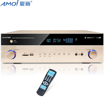Amoi (Amoi) SA-580 5,1 домашний кинотеатр усилитель домашний профессиональный караоке OK усилитель мощности Bluetooth HD качество звука без потерь (Gold)
Amoi (Amoi) SA-580 5,1 домашний кинотеатр усилитель домашний профессиональный караоке OK усилитель мощности Bluetooth HD качество звука без потерь (Gold)