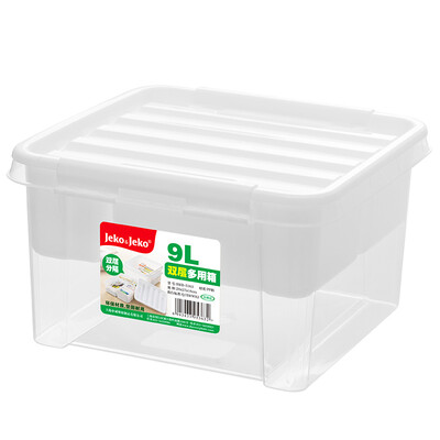 JEKO&JEKO plastic transparent storage box storage box pill box storage box small medicine box double multi-purpose storage box 9L SWB-5363
JEKO&JEKO plastic transparent storage box storage box pill box storage box small medicine box double multi-purpose storage box 9L SWB-5363