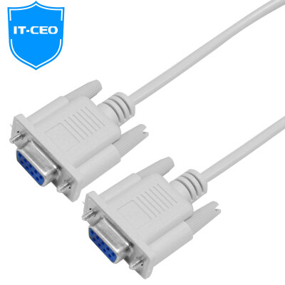IT-CEO Y1RS-1 9-pin serial cable RS232 cable COM line DB9 female to female 9-hole hole for cross-line for digital machine / PDA / bar code machine etc. Beige
IT-CEO Y1RS-1 9-pin serial cable RS232 cable COM line DB9 female to female 9-hole hole for cross-line for digital machine / PDA / bar code machine etc. Beige