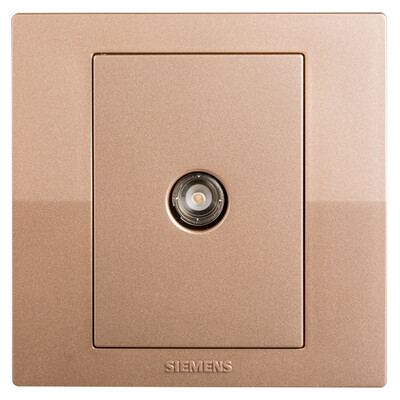 Siemens (SIEMENS) 5UH80353NC03 switch socket Yue move broadband TV socket (champagne gold)
Siemens (SIEMENS) 5UH80353NC03 switch socket Yue move broadband TV socket (champagne gold)