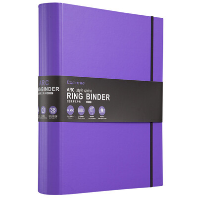 Coix A4 15 inch 2 hole D-clip ARC arc back management folder folder folder A0337 purple
Coix A4 15 inch 2 hole D-clip ARC arc back management folder folder folder A0337 purple