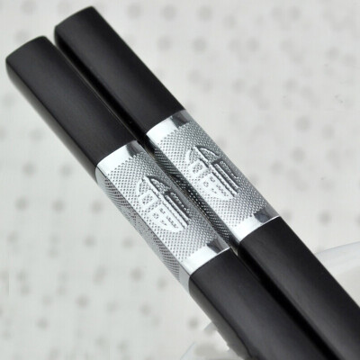Jia Chi alloy chopsticks 10 double gift hotel Japanese chopsticks silver blessing word JC-HJ09
Jia Chi alloy chopsticks 10 double gift hotel Japanese chopsticks silver blessing word JC-HJ09