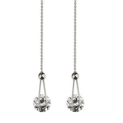 Yoursfs Dangle Earrings with Long Chain Austria Crystal Jewelry Gift 18k Rose Gold Plated
Yoursfs Dangle Earrings with Long Chain Austria Crystal Jewelry Gift 18k Rose Gold Plated
