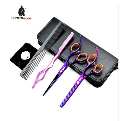 HUNTERrapoo barber scissros set for hairdressing razor cutting thinning scissors HT9162 Haircut shears kit
HUNTERrapoo barber scissros set for hairdressing razor cutting thinning scissors HT9162 Haircut shears kit
