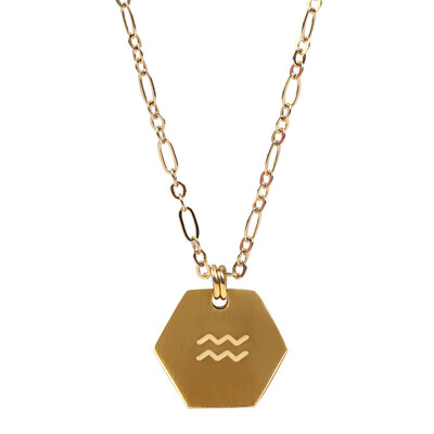 SURPRESA V Zodiac Necklace Plated Golden Pendant Constellation Necklace Astrology Choker
SURPRESA V Zodiac Necklace Plated Golden Pendant Constellation Necklace Astrology Choker