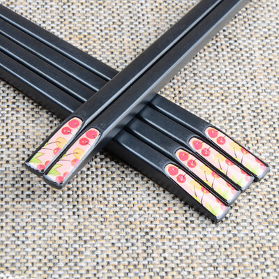 East chopsticks chopsticks alloy chopsticks stainless acid mold chopsticks 5 pairs of fragrant dyed branches H812
East chopsticks chopsticks alloy chopsticks stainless acid mold chopsticks 5 pairs of fragrant dyed branches H812