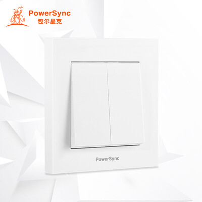 (PowerSync) ASWSCGS2T9 wall switch 86-type panel three-hole five-hole socket single control dual doorbell switch simple white
(PowerSync) ASWSCGS2T9 wall switch 86-type panel three-hole five-hole socket single control dual doorbell switch simple white