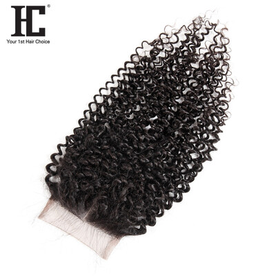 HC Hair Malaysian Kinky Curly Lace Closure Human Hair Pieces 130 Density Closures Middle Part Remy Hair Bundles With Baby Hair
HC Hair Malaysian Kinky Curly Lace Closure Human Hair Pieces 130 Density Closures Middle Part Remy Hair Bundles With Baby Hair