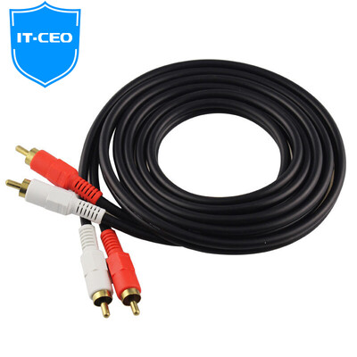 IT-CEO Y13R-5 2RCA on 2RCA audio cable length 5 meters double Lotus head computer red&white AV audio cable left&right channel male to public
IT-CEO Y13R-5 2RCA on 2RCA audio cable length 5 meters double Lotus head computer red&white AV audio cable left&right channel male to public
