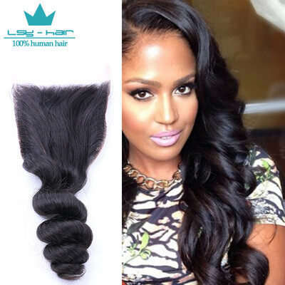 8A Brazilian Loose Wave Closure 44 MiddleFree3 Part Lace Closure Noble Hair Brazilian Virgin Hair Lace Closure
8A Brazilian Loose Wave Closure 44 MiddleFree3 Part Lace Closure Noble Hair Brazilian Virgin Hair Lace Closure