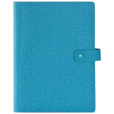 GuangBo 100 sheets A5 buttoned leaflet notebook leather notepad betting light blue GBP8607
GuangBo 100 sheets A5 buttoned leaflet notebook leather notepad betting light blue GBP8607