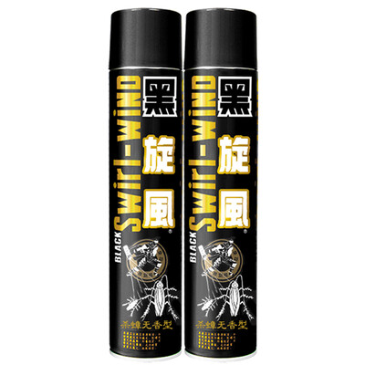 Black whirlwind kill cockroach aerosol no flavor double bottle 600ml 2 insecticide specifically kill cockroaches kill cockroach insecticide insecticide 
Black whirlwind kill cockroach aerosol no flavor double bottle 600ml 2 insecticide specifically kill cockroaches kill cockroach insecticide insecticide