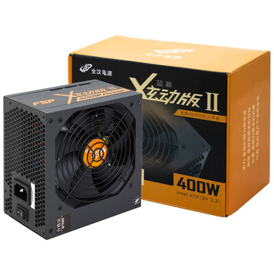 Full Han FSP rated 400W Blue Storm Hyun II generation 400W power supply 12cm temperature control fan single 12V support the
Full Han FSP rated 400W Blue Storm Hyun II generation 400W power supply 12cm temperature control fan single 12V support the