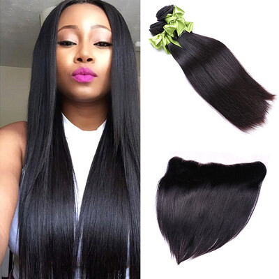 Lace Frontal Closure Malaysian Virgin Hair With Closure 3 Bundles With Lace Closures 7A Grade Human Hair Weave With Closure
Lace Frontal Closure Malaysian Virgin Hair With Closure 3 Bundles With Lace Closures 7A Grade Human Hair Weave With Closure