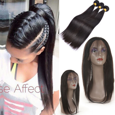 100 human Peruvian Virgin Hair With Closure 360 Lace Frontal With Bundle Straight Human Hair With Closure Peruvian Lace Hair Clos
100 human Peruvian Virgin Hair With Closure 360 Lace Frontal With Bundle Straight Human Hair With Closure Peruvian Lace Hair Clos
