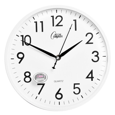 COMPAS Wall Clock creative fashion clock silent Quartz living room bedroom simple clock c2855 white
COMPAS Wall Clock creative fashion clock silent Quartz living room bedroom simple clock c2855 white