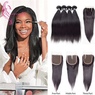8A Grade Mongolian Virgin Hair 4 Bundles With 4x4 Closure Straight Hair Smooth Hair Bundles Cheap Price Double Weft
8A Grade Mongolian Virgin Hair 4 Bundles With 4x4 Closure Straight Hair Smooth Hair Bundles Cheap Price Double Weft