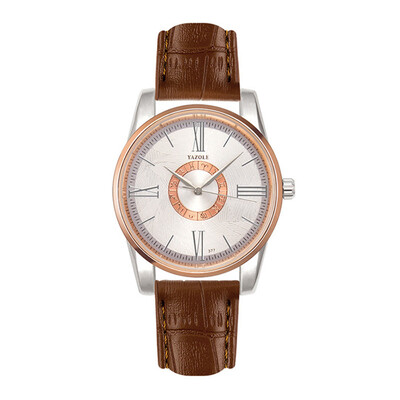 YAZOLE Fashion Constellation Watches Men Top Brand Luxury Design Roma Male Clock Rose Gold Quartz Watch Trend Wrist Watch
YAZOLE Fashion Constellation Watches Men Top Brand Luxury Design Roma Male Clock Rose Gold Quartz Watch Trend Wrist Watch