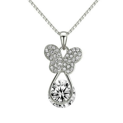Yoursfs@ Sterling Silver Jewelry Cute Butterfly Water Drop Pendant Necklace For Women Platinum Plate Necklace Online Shopping Ind
Yoursfs@ Sterling Silver Jewelry Cute Butterfly Water Drop Pendant Necklace For Women Platinum Plate Necklace Online Shopping Ind
