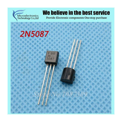 50pcs free shipping 2N5087 TO-92 50V 0.05A Bipolar Transistors - BJT NPN Gen Pur SS new original
50pcs free shipping 2N5087 TO-92 50V 0.05A Bipolar Transistors - BJT NPN Gen Pur SS new original