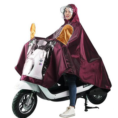 Yuhang YUHANG outdoor riding adult electric battery motorcycle raincoat men&women single poncho big hat with mask wine red
Yuhang YUHANG outdoor riding adult electric battery motorcycle raincoat men&women single poncho big hat with mask wine red