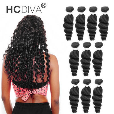 Free Shipping Unprocessed Hair Bundle Wholesale 10 bundles Brazilian Virgin Hair Loose Wave Hair Weaving HCDIVA Hair Products
Free Shipping Unprocessed Hair Bundle Wholesale 10 bundles Brazilian Virgin Hair Loose Wave Hair Weaving HCDIVA Hair Products