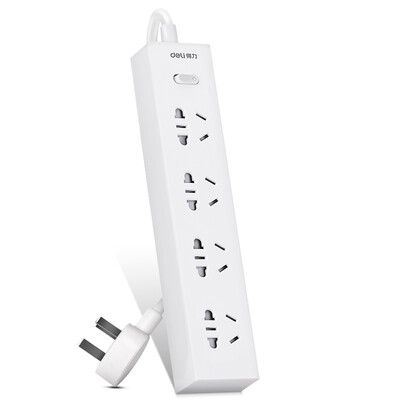 Effective (deli) 18205 new national standard 6-bit combination hole 3 meters anti-electric control switch socket / plug / plug
Effective (deli) 18205 new national standard 6-bit combination hole 3 meters anti-electric control switch socket / plug / plug