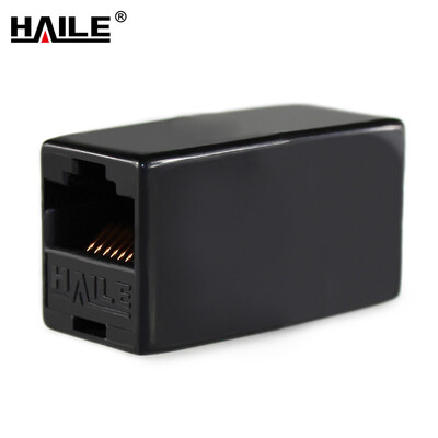 Haile HT-302E-W high-end gold-plated version of the RJ45 ultra-five cable connector network dual-pass high-quality network through the head network cable docking device white
Haile HT-302E-W high-end gold-plated version of the RJ45 ultra-five cable connector network dual-pass high-quality network through the head network cable docking device white