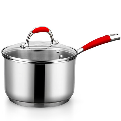 Jingdong supermarket platinum Dili Bodeux red sleeves milk pot 18CM red anti-hot silicone handle 304 stainless steel energy saving&time-saving heat fast
Jingdong supermarket platinum Dili Bodeux red sleeves milk pot 18CM red anti-hot silicone handle 304 stainless steel energy saving&time-saving heat fast