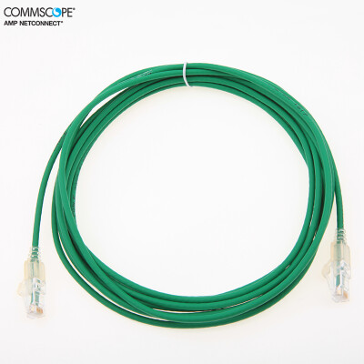 CommScope 1859880-2 six non-shielded ultra-fine jumper green 2 meters (the original Amp brand)
CommScope 1859880-2 six non-shielded ultra-fine jumper green 2 meters (the original Amp brand)