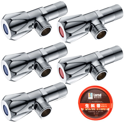 Larsd LD112-5 angle valve copper thickening hot&cold water quick open plus triangular valve eight-character valve water valve
Larsd LD112-5 angle valve copper thickening hot&cold water quick open plus triangular valve eight-character valve water valve