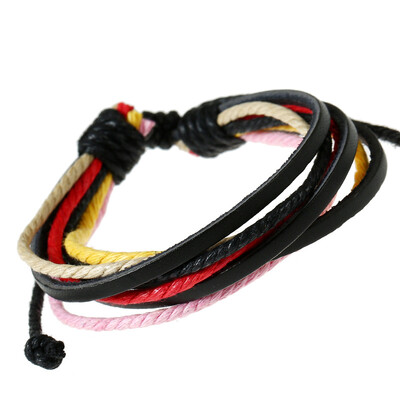 New Handmade Fashion Trendy Vintage Handmade Men Leather Bracelet For Women Jewelry Accessory
New Handmade Fashion Trendy Vintage Handmade Men Leather Bracelet For Women Jewelry Accessory