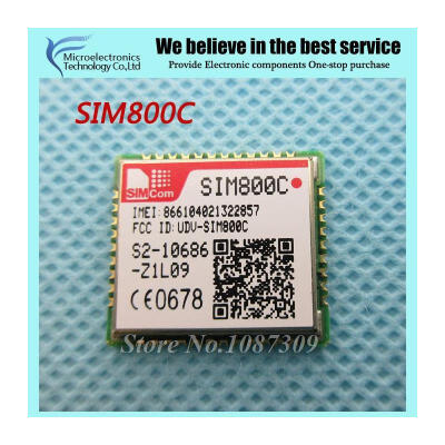 free shipping SIM800C SIM800 Four frequency package Voice SMS data transfer module new original
free shipping SIM800C SIM800 Four frequency package Voice SMS data transfer module new original