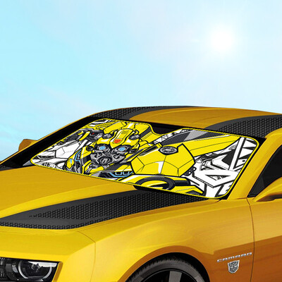 Transformers car sunshade with double thick single leaf front block hornet version TFZY02
Transformers car sunshade with double thick single leaf front block hornet version TFZY02