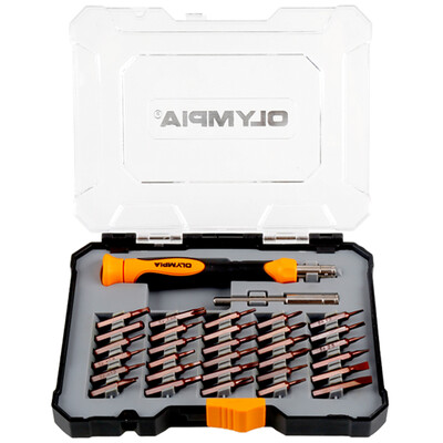OLYMPIA 11-1119 34-piece precision screwdriver set screwdriver set precision screwdriver set 
OLYMPIA 11-1119 34-piece precision screwdriver set screwdriver set precision screwdriver set