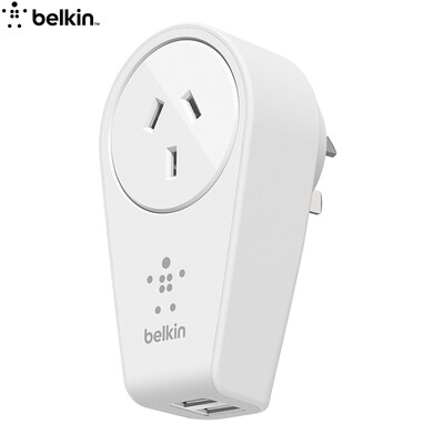 BELKIN BELKIN can be rotated socket dual 24A USB charging port to support Apple fast charge travel travel essential F8M102zh
BELKIN BELKIN can be rotated socket dual 24A USB charging port to support Apple fast charge travel travel essential F8M102zh