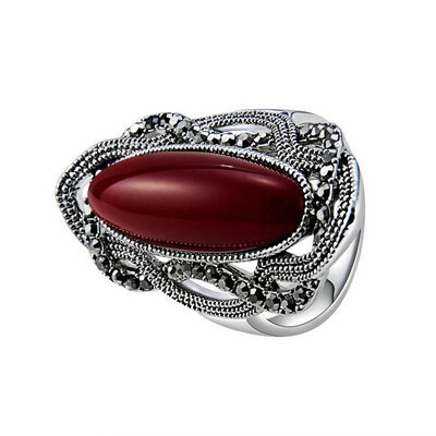 Yoursfs@ Antique Geometry Wine Red & Black & White Ring Big Stone Gold Plated Art Deco Style Women Fashion Jewelry
Yoursfs@ Antique Geometry Wine Red & Black & White Ring Big Stone Gold Plated Art Deco Style Women Fashion Jewelry