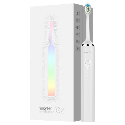 Shako (Saky) electric toothbrush adult charge acoustic vibration toothbrush G2411 (pearl white
Shako (Saky) electric toothbrush adult charge acoustic vibration toothbrush G2411 (pearl white