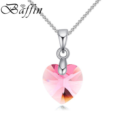 Baffin Heart Mini Pendant Necklace Silver Color Chain Necklaces For Women Girls Jewelry Crystals From SWAROVSKI
Baffin Heart Mini Pendant Necklace Silver Color Chain Necklaces For Women Girls Jewelry Crystals From SWAROVSKI