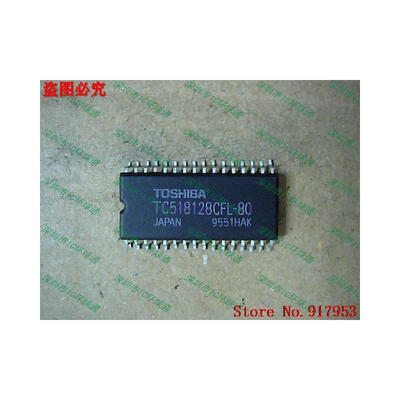 Free shipping 10PCS 100 NEW TC518128AFL-80 TC518128CFL-80